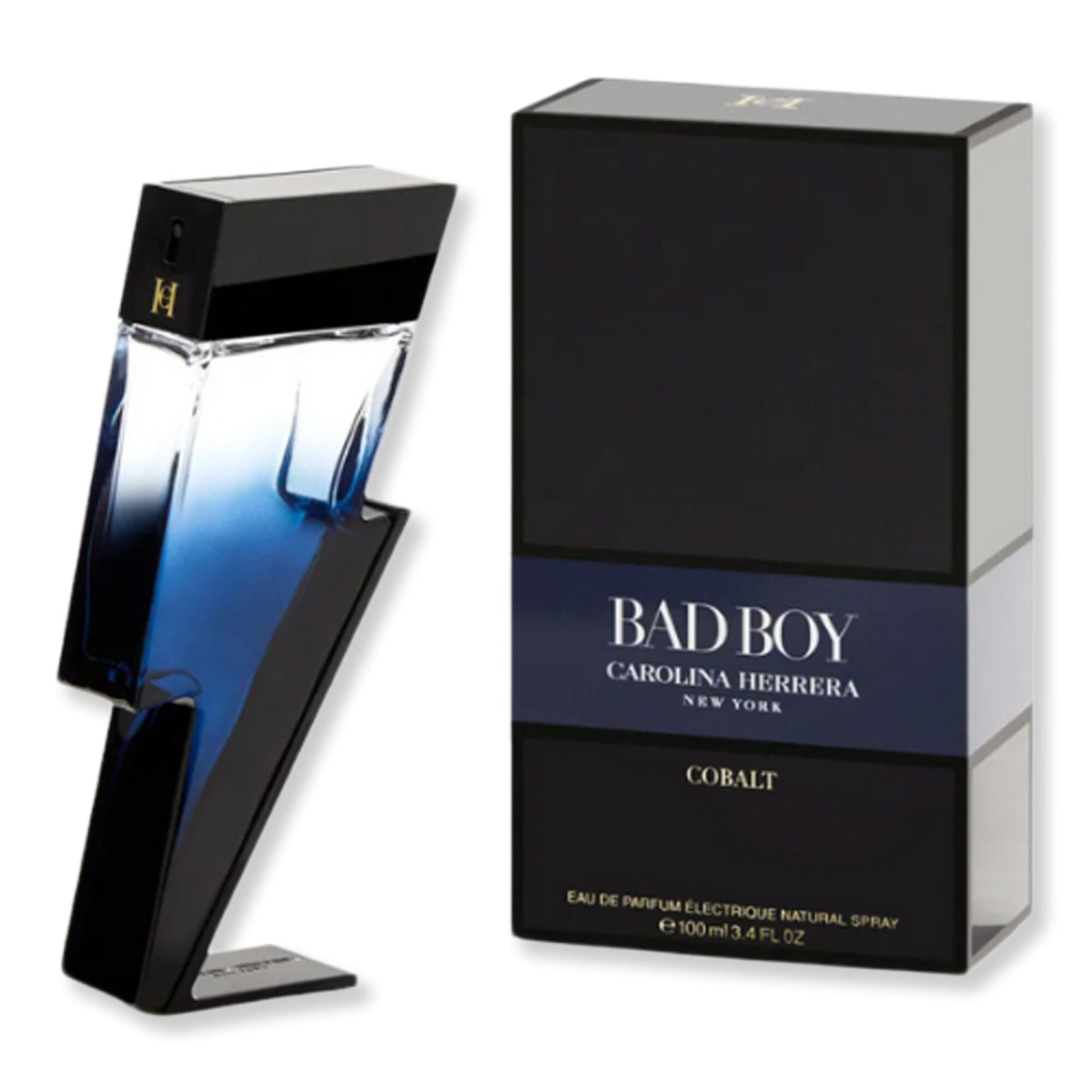 Carolina Herrera Carolina Herrera Bad Boy Cobalt Eau De Parfum Electrique Perfume Tester 3.4 oz 