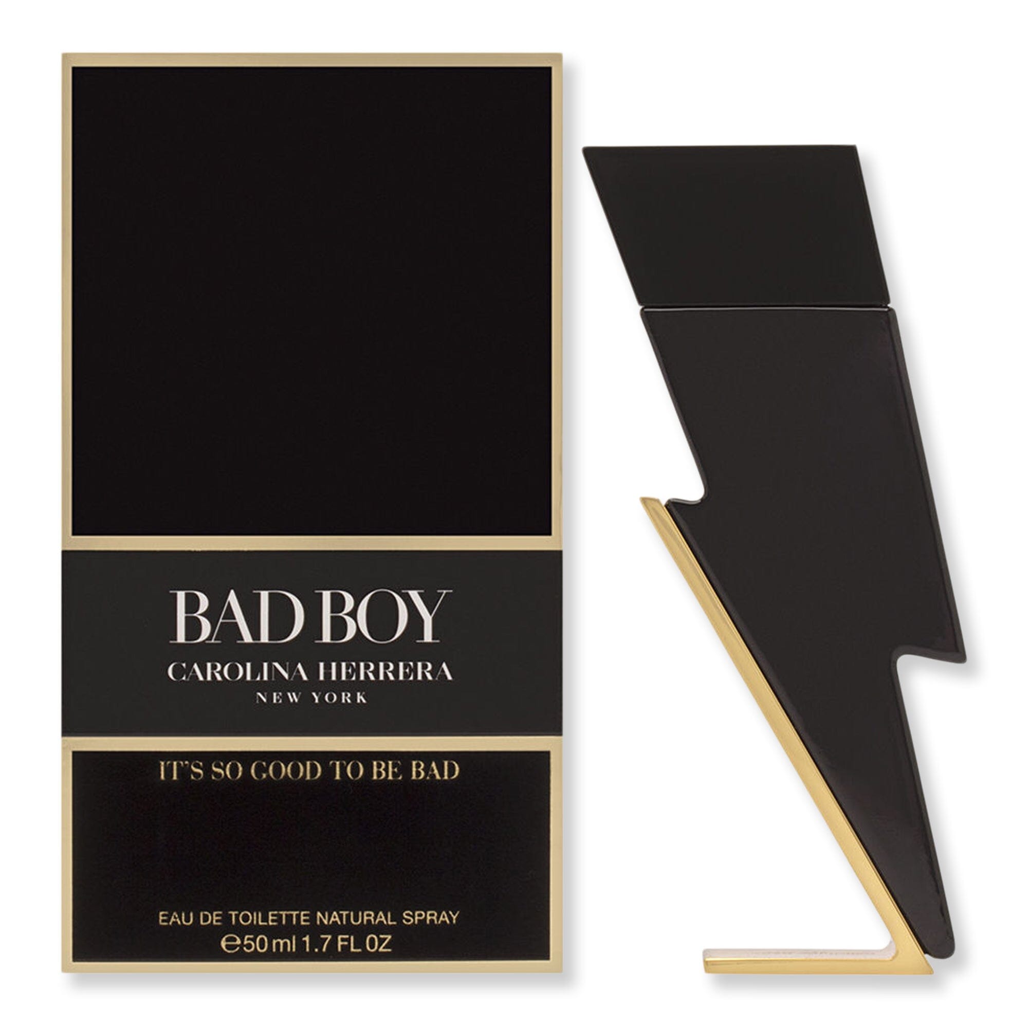 Carolina Herrera Carolina Herrera Bad Boy Eau De Toilette Spray for Men Perfume 1.7 oz 