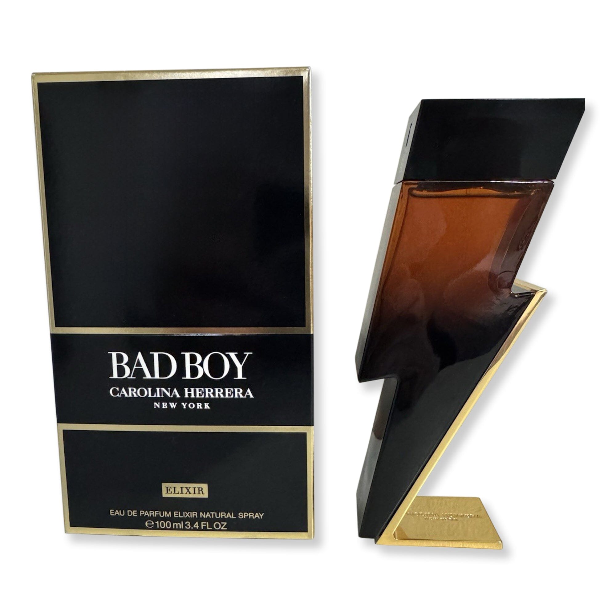 Carolina Herrera Carolina Herrera Bad Boy Elixir Eau De Parfum Spray for Men Perfume 3.4 oz 