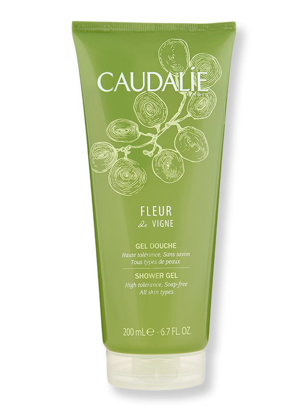 Caudalie Caudalie Fleur de Vigne Shower Gel 6.7 oz 200 ml Shower Gels & Body Washes 