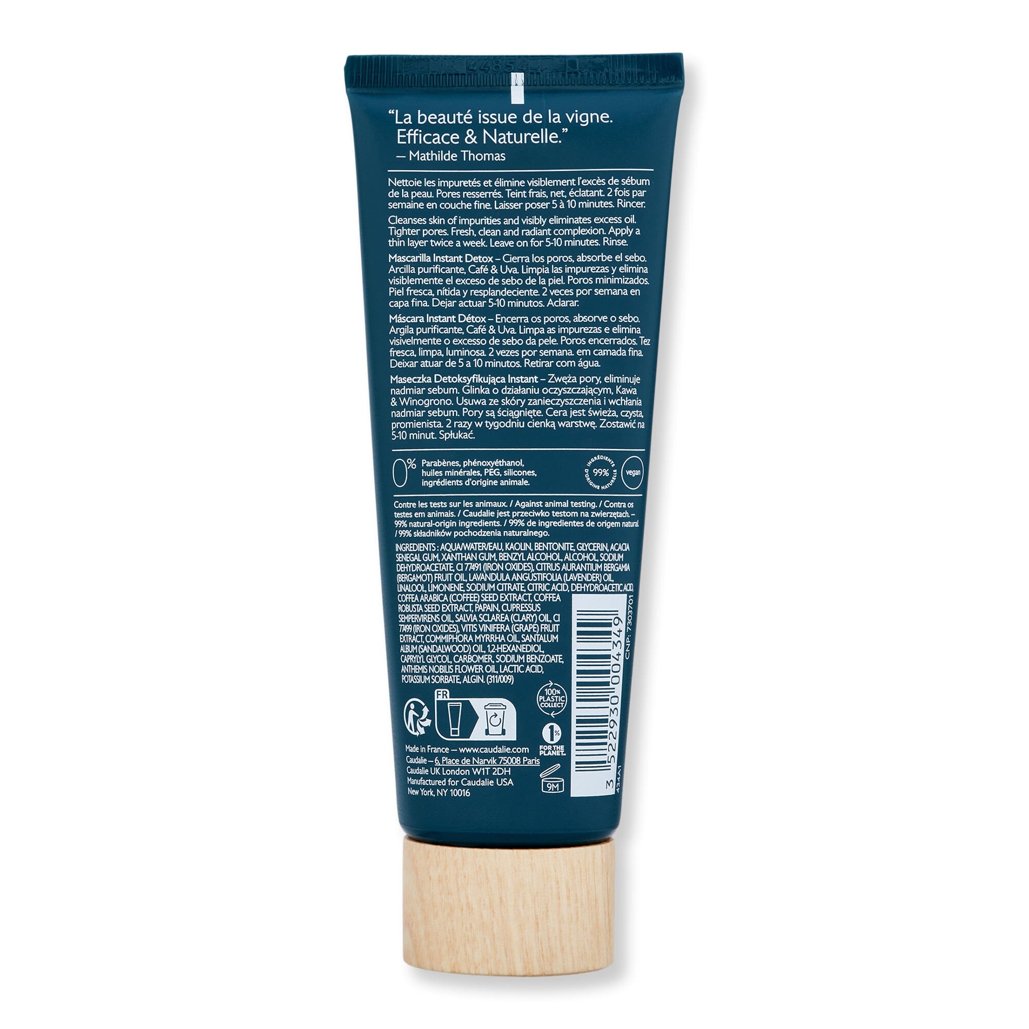 Caudalie Caudalie Instant Detox Mask Face Masks 