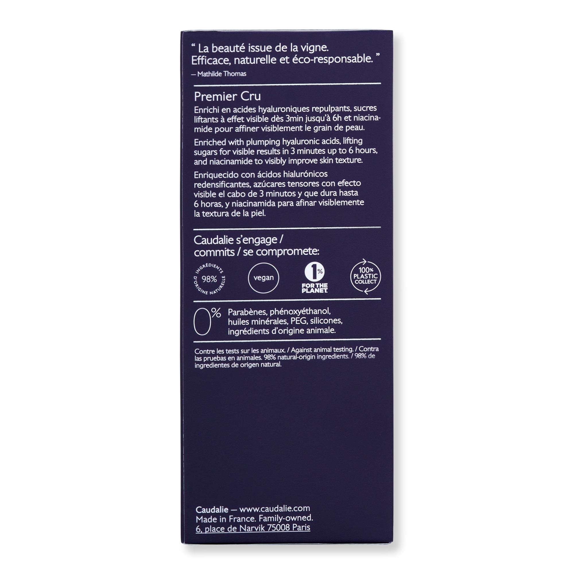 Caudalie Caudalie Premier Cru The Serum 1 oz 30 ml Serums 