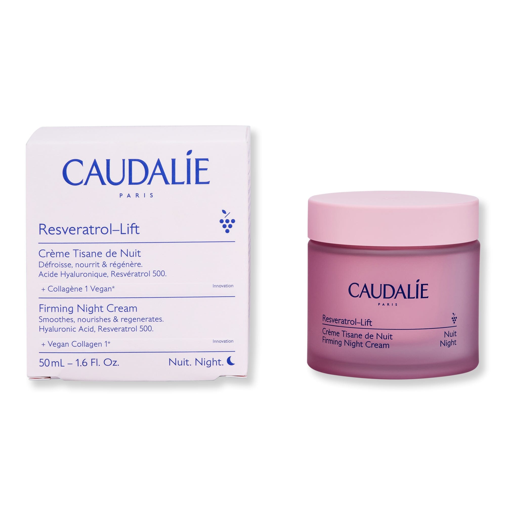 Caudalie Caudalie Resveratrol Lift Firming Night Cream 1.6 oz 50 ml Night Creams 