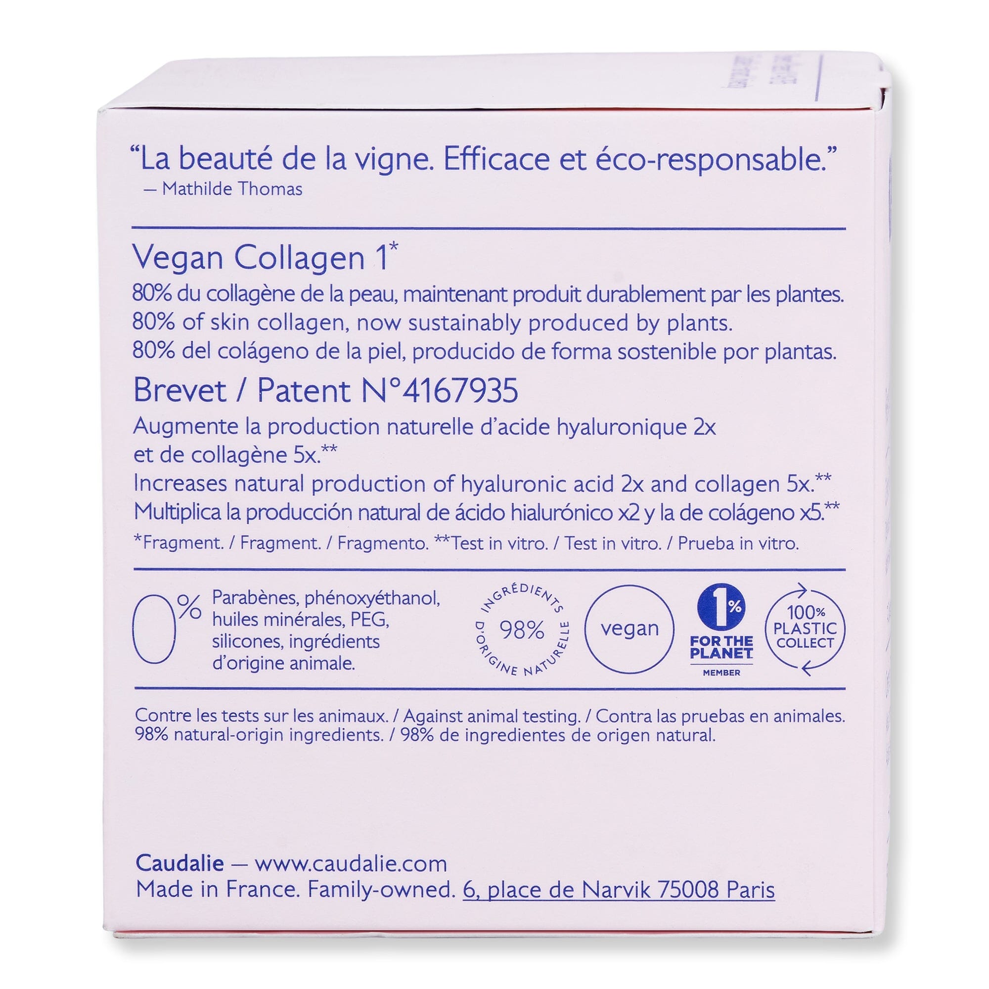 Caudalie Caudalie Resveratrol Lift Firming Night Cream 1.6 oz 50 ml Night Creams 