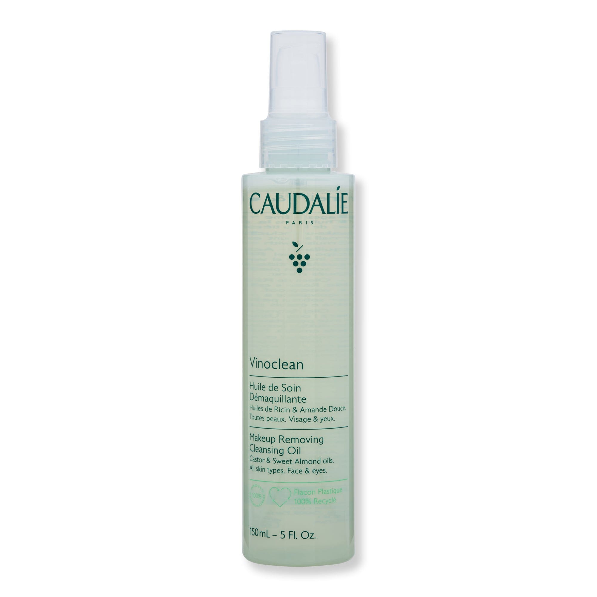 Caudalie Caudalie Vinoclean Makeup Removing Cleansing Oil Face Cleansers 5 oz / 150 ml 
