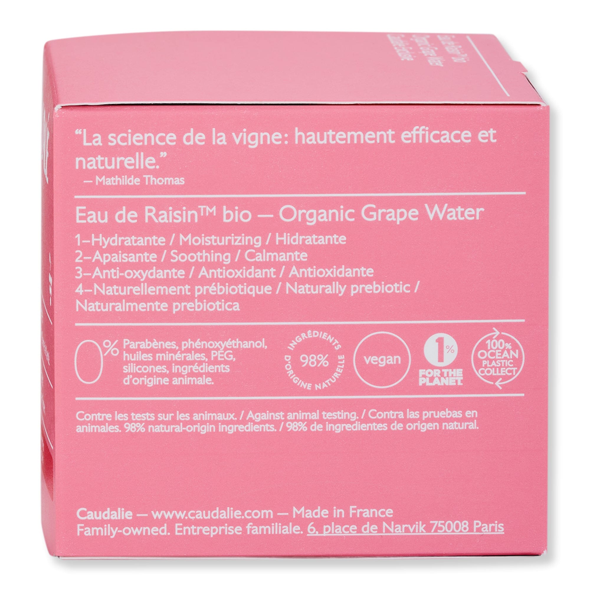 Caudalie Caudalie VinoHydra Deep Hydration Moisturizer Face Moisturizers 