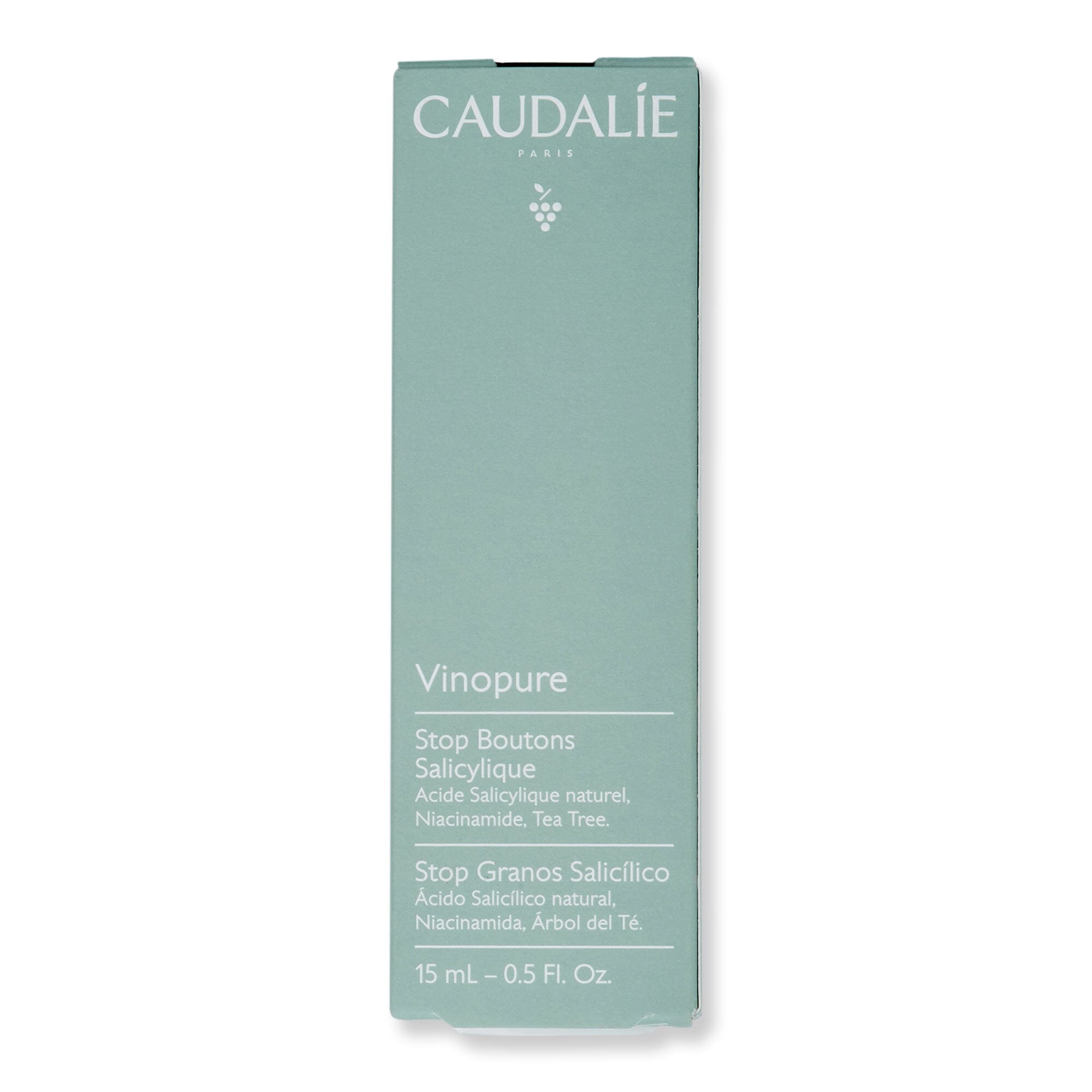 Caudalie Caudalie Vinopure Salicylic Spot Solution 0.5 oz 15 ml Acne, Blemish, & Blackhead Treatments 