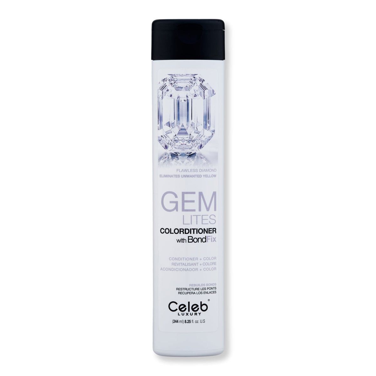 Celeb Luxury Celeb Luxury Gem Lites Flawless Diamond Colorditioner Hair Color 8.25 oz / 244 ml 