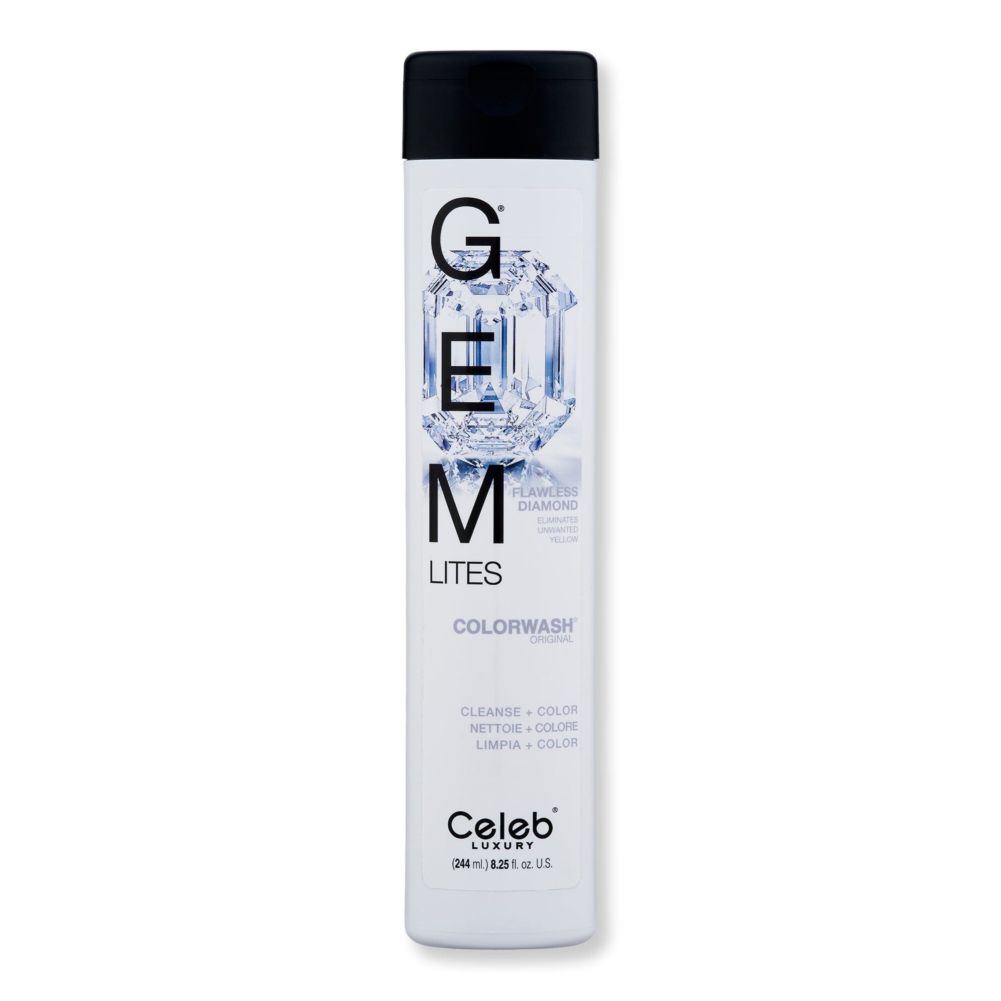 Celeb Luxury Celeb Luxury Gem Lites Flawless Diamond Colorwash Shampoos 8.25 oz / 244 ml 