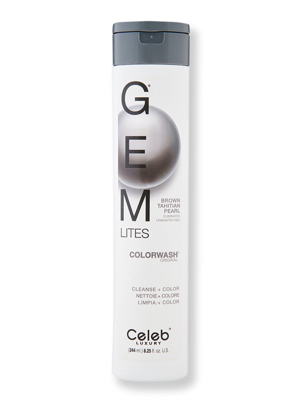 Celeb Luxury Celeb Luxury Gem Lites Tahitian Pearl Colorwash Shampoos 8.25 oz / 244 ml 