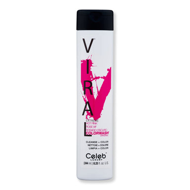 Celeb Luxury Celeb Luxury Viral Extreme Hot Pink Colorwash 8.25 oz 244 ml Shampoos 