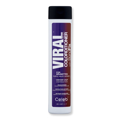 Celeb Luxury Celeb Luxury Viral Purple for Brunettes Colorditioner Hair Color 8.25 oz / 244 ml 