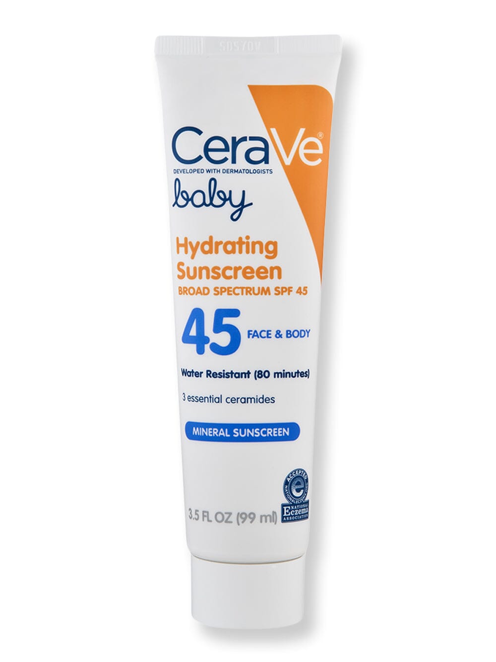 CeraVe CeraVe Baby Sunscreen SPF 45 Body Sunscreens 3.5 oz 