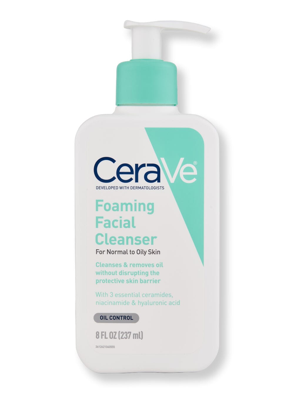 CeraVe CeraVe Foaming Cleanser Face Cleansers 8 oz 