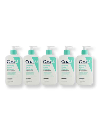 CeraVe CeraVe Foaming Facial Cleanser 5 Ct 12 oz Face Cleansers 