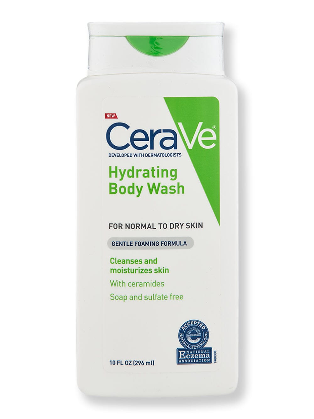 CeraVe CeraVe Hydrating Body Wash Shower Gels & Body Washes 10 oz 