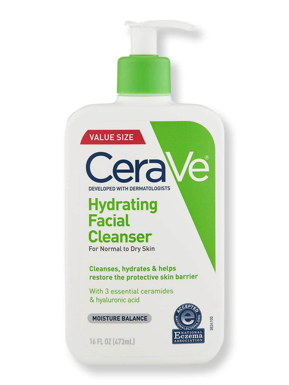 CeraVe CeraVe Hydrating Cleanser Face Cleansers 16 oz 
