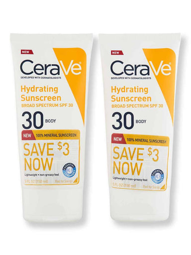 CeraVe CeraVe Sunscreen Body Lotion SPF 30 2 Ct 5 oz Body Sunscreens 