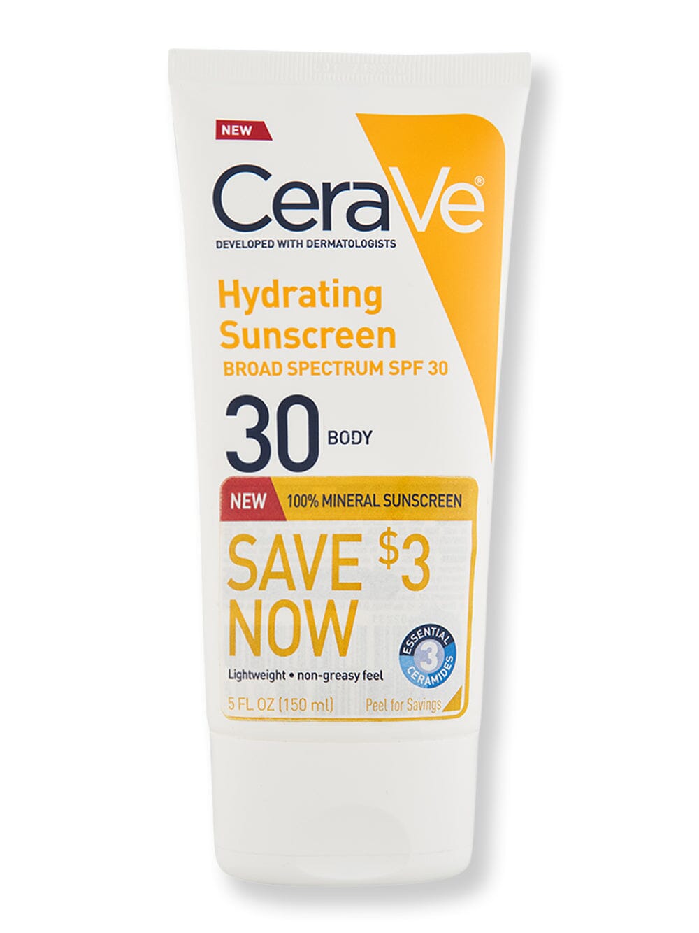 CeraVe CeraVe Sunscreen Body Lotion SPF 30 Body Sunscreens 5 oz 