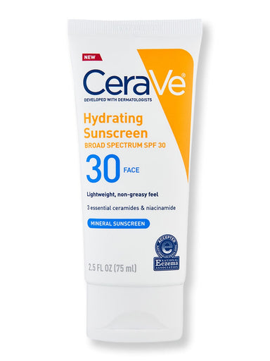 CeraVe CeraVe Sunscreen Face Lotion SPF 30 Face Sunscreens 2.5 oz 