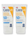 CeraVe CeraVe Sunscreen Face Lotion SPF 50 2 Ct 2.5 oz Face Sunscreens 