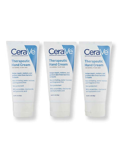 CeraVe CeraVe Therapeutic Hand Cream 3 Ct 3 oz Hand Creams & Lotions 