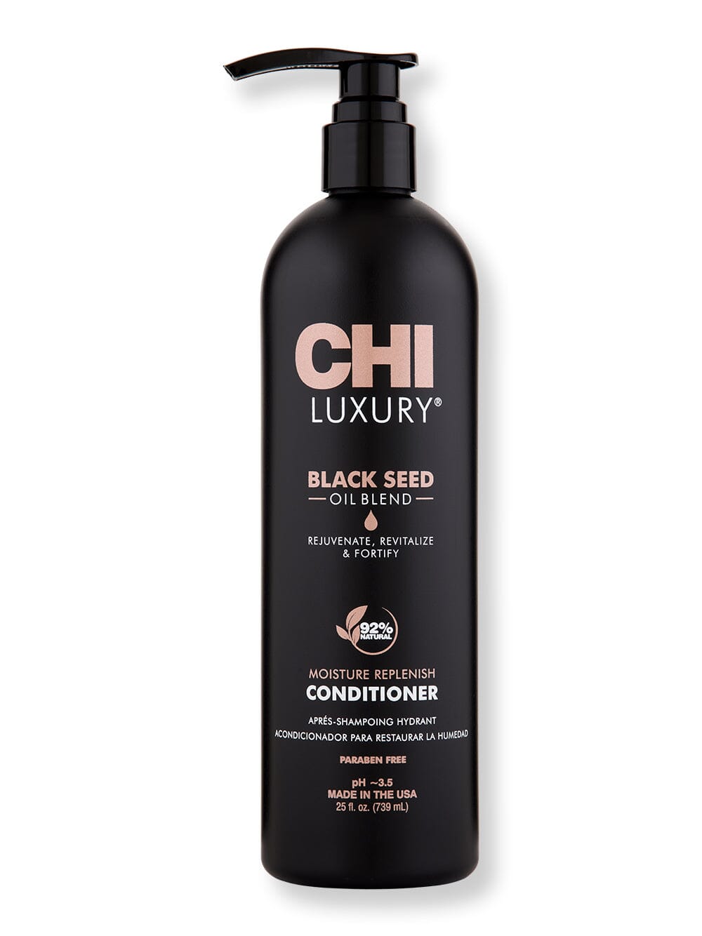 CHI CHI Luxury Black Seed Oil Moisture Replenish Conditioner 25 oz Conditioners 