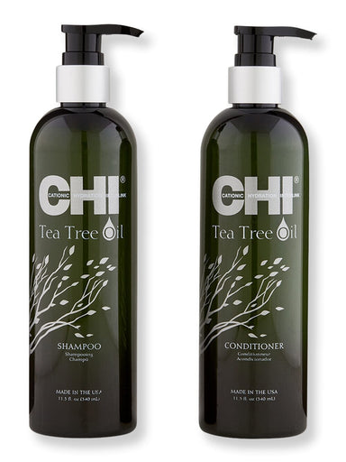 CHI CHI Tea Tree Oil Shampoo & Conditioner 11.5 oz Hair Care Value Sets 