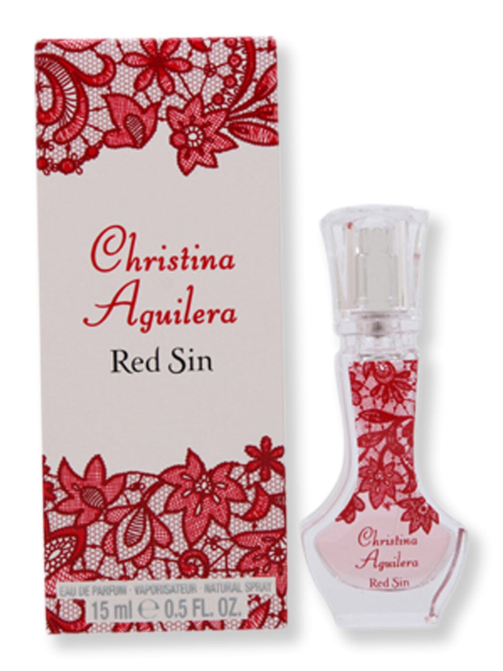 Christina Aguilera Christina Aguilera Red Sin EDP Spray 0.5 oz15 ml Perfume 