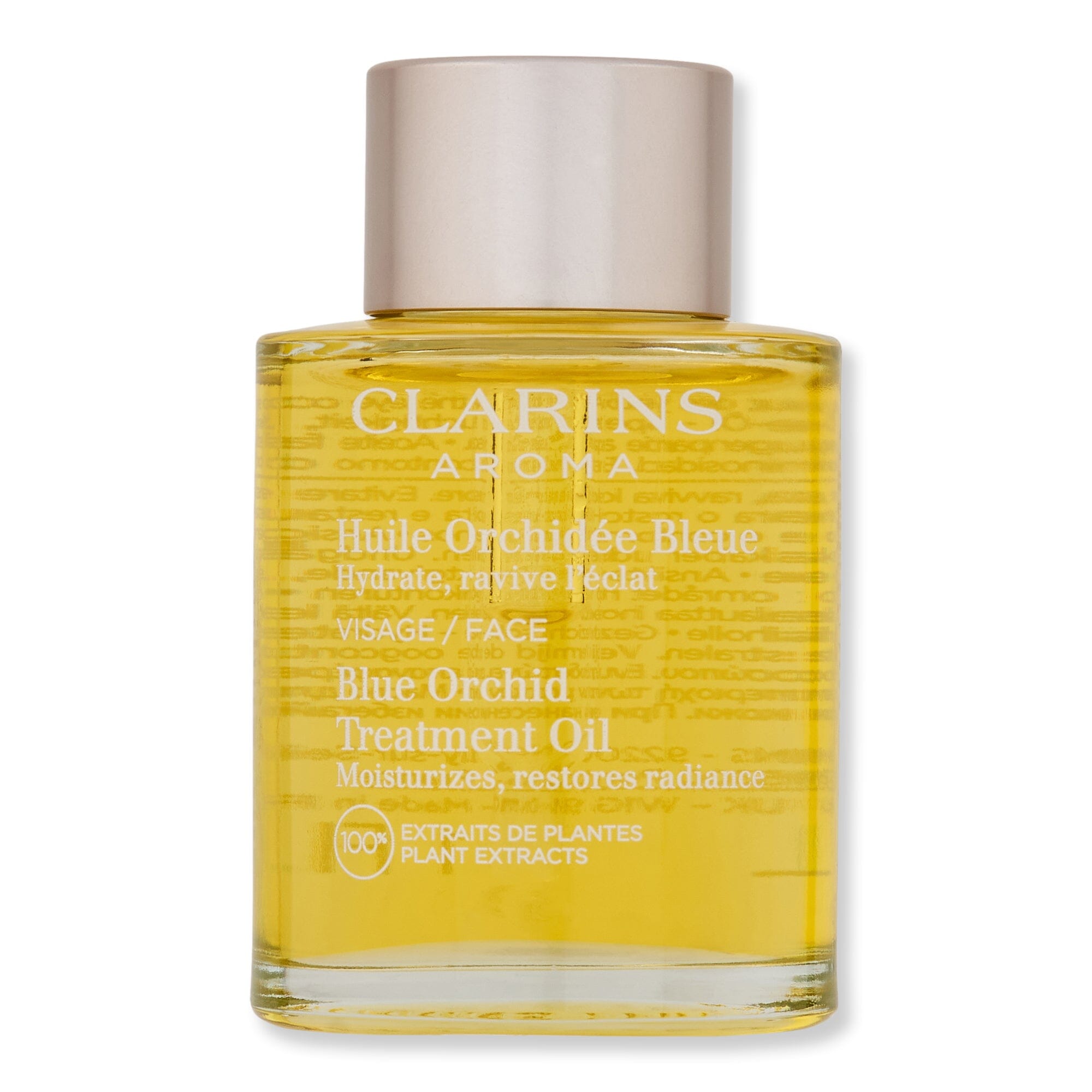 Clarins Clarins Blue Orchid Hydrating Face Treatment Oil for Dry Skin Skin Care Treatments 1 oz / 30 ml 