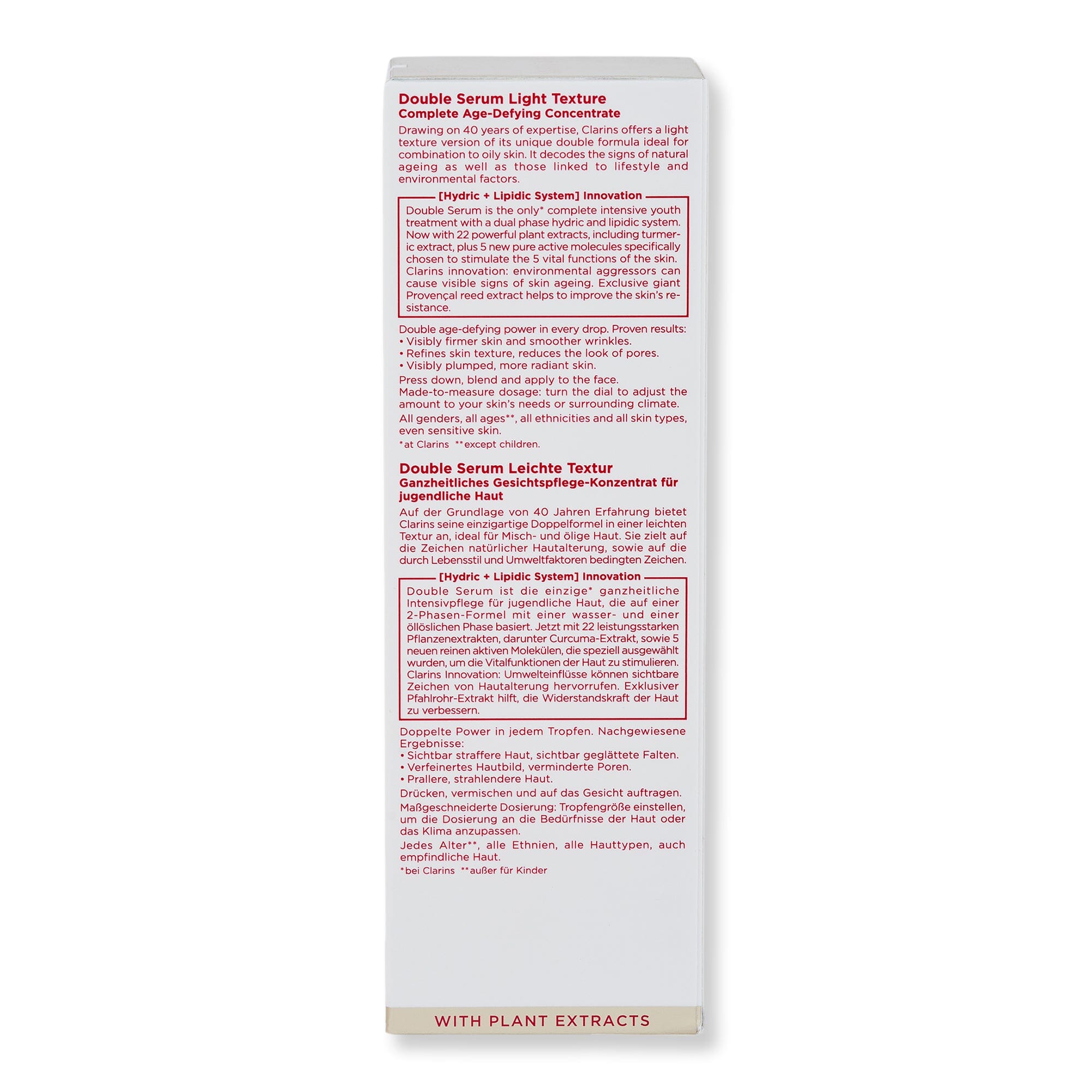 Clarins Clarins Double Serum Light Texture Serums 