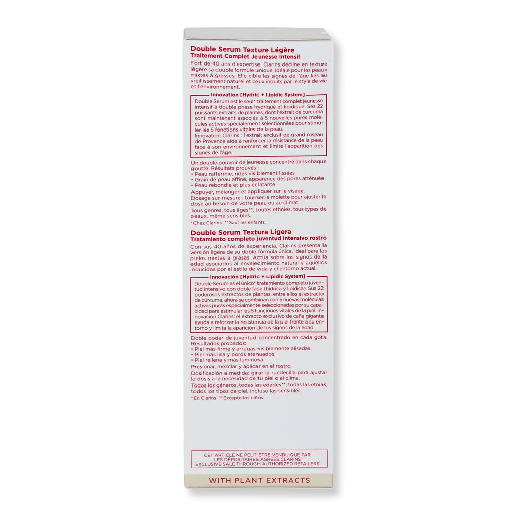 Clarins Clarins Double Serum Light Texture Serums 