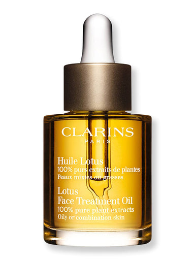 Clarins Clarins Face Treatment Oil Lotus Oily or Combination Skin 1 oz 30 ml Face Moisturizers 