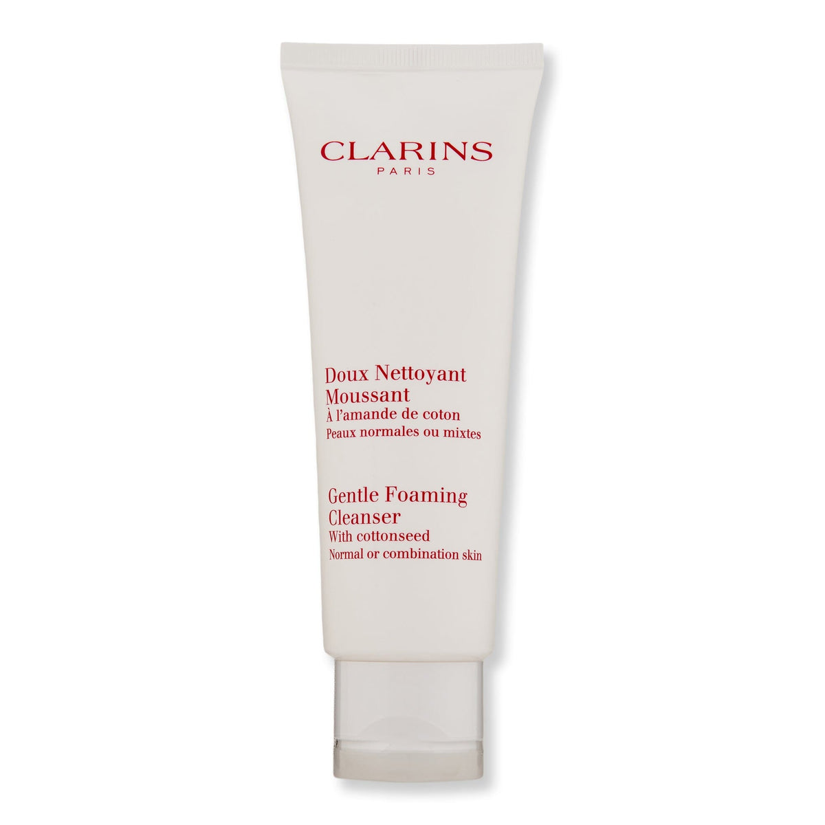 Clarins Clarins Gentle Foaming Cleanser with Cottonseed Normal or Combination Skin Face Cleansers 4.4 oz 