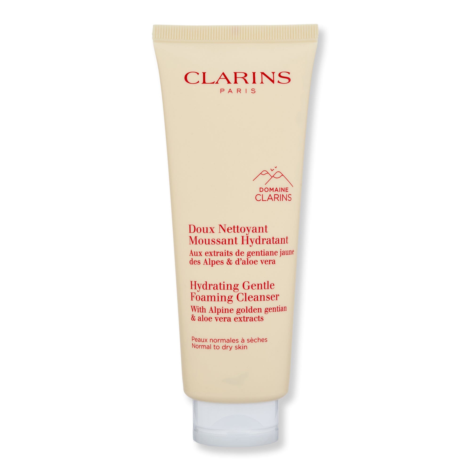 Clarins Clarins Hydrating Gentle Foaming Cleanser Normal to Dry Skin Face Cleansers 4.2 oz 