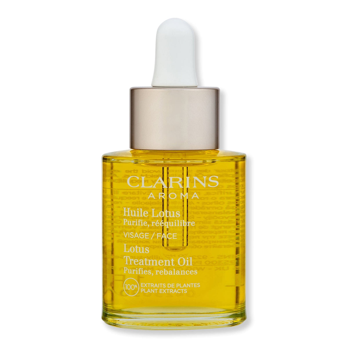 Clarins Clarins Lotus Purifying Face Treatment Oil for Oily Skin Face Moisturizers 1 oz / 30 ml 