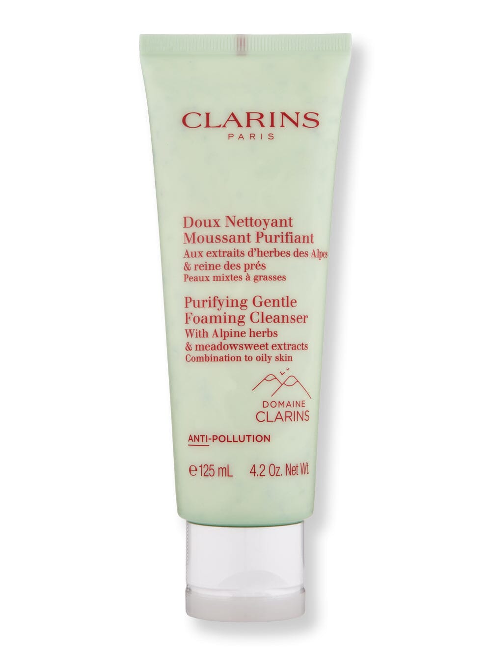 Clarins Clarins Purifying Gentle Foaming Cleanser for Combination to Oily Skin Face Cleansers 4.2 oz 