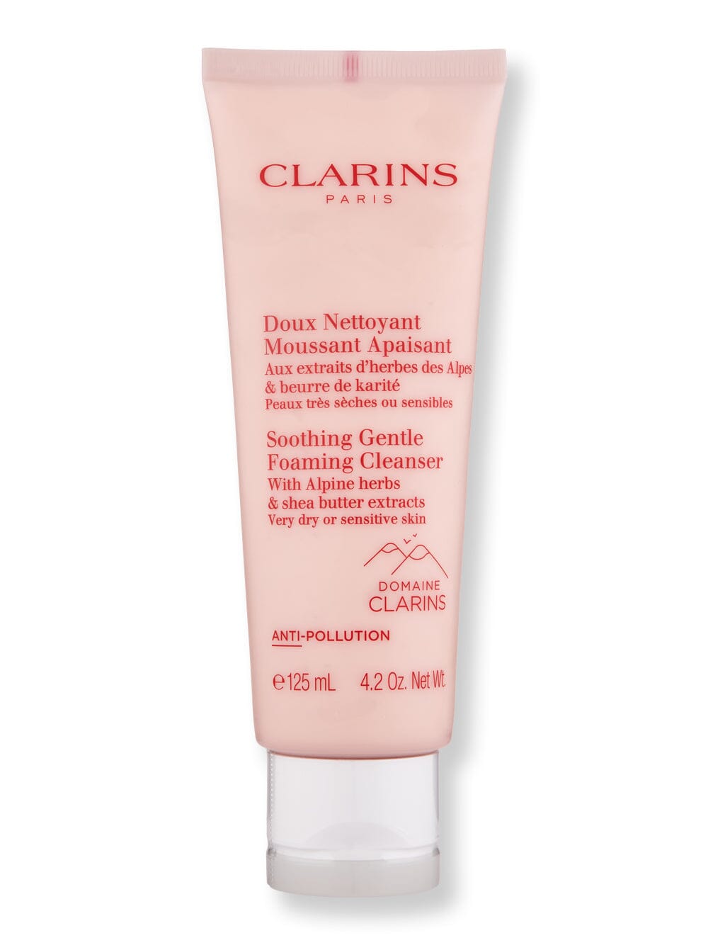 Clarins Clarins Soothing Gentle Foaming Cleanser for Dry Skin Face Cleansers 4.2 oz 