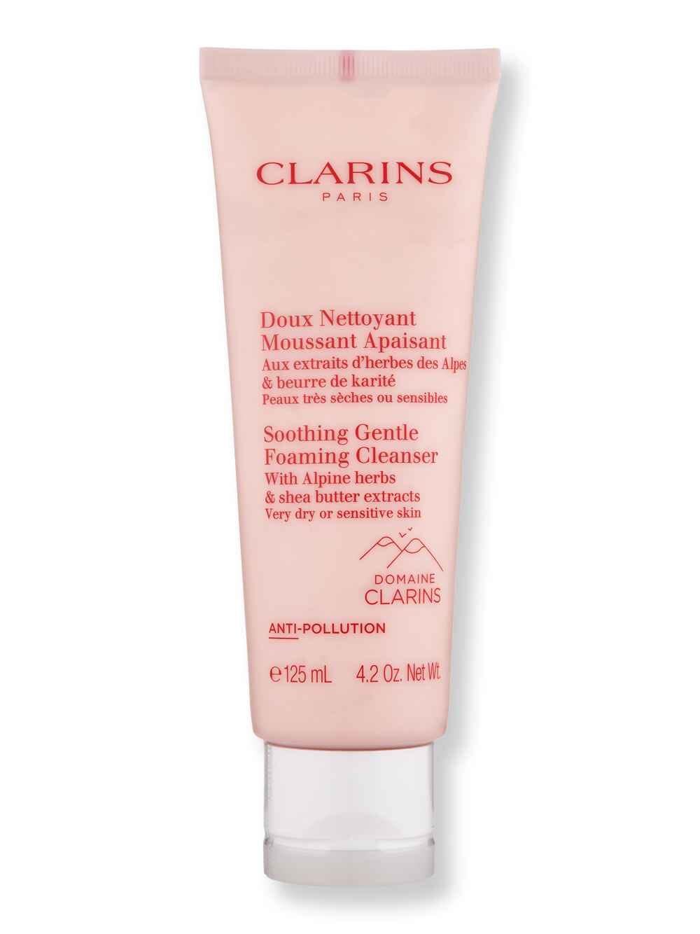 Clarins Clarins Soothing Gentle Foaming Cleanser with Shea Butter 4.4 oz Face Cleansers 