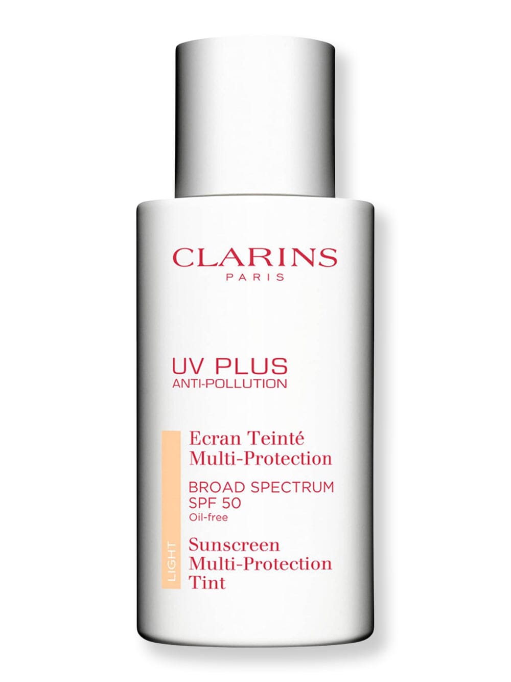 Clarins Clarins UV Plus Anti-Pollution Tinted Sunscreen SPF 50 Face Sunscreens 1.7 oz / 50 ml Light 