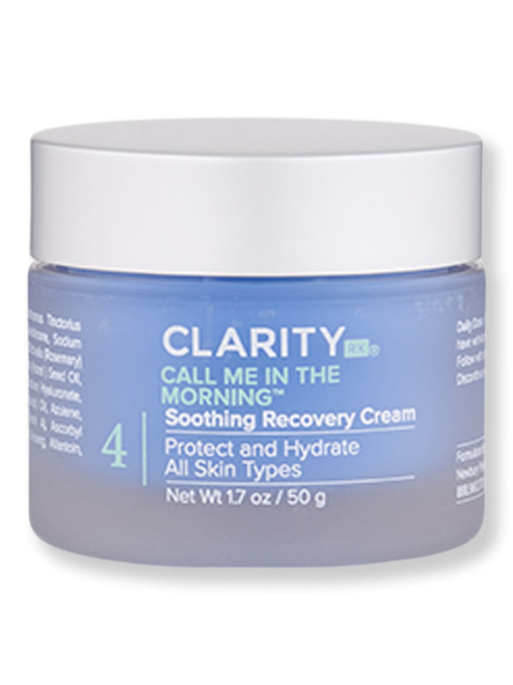 ClarityRx ClarityRx Call Me In The Morning Soothing Recovery Cream Skin Care Treatments 1.7 oz 