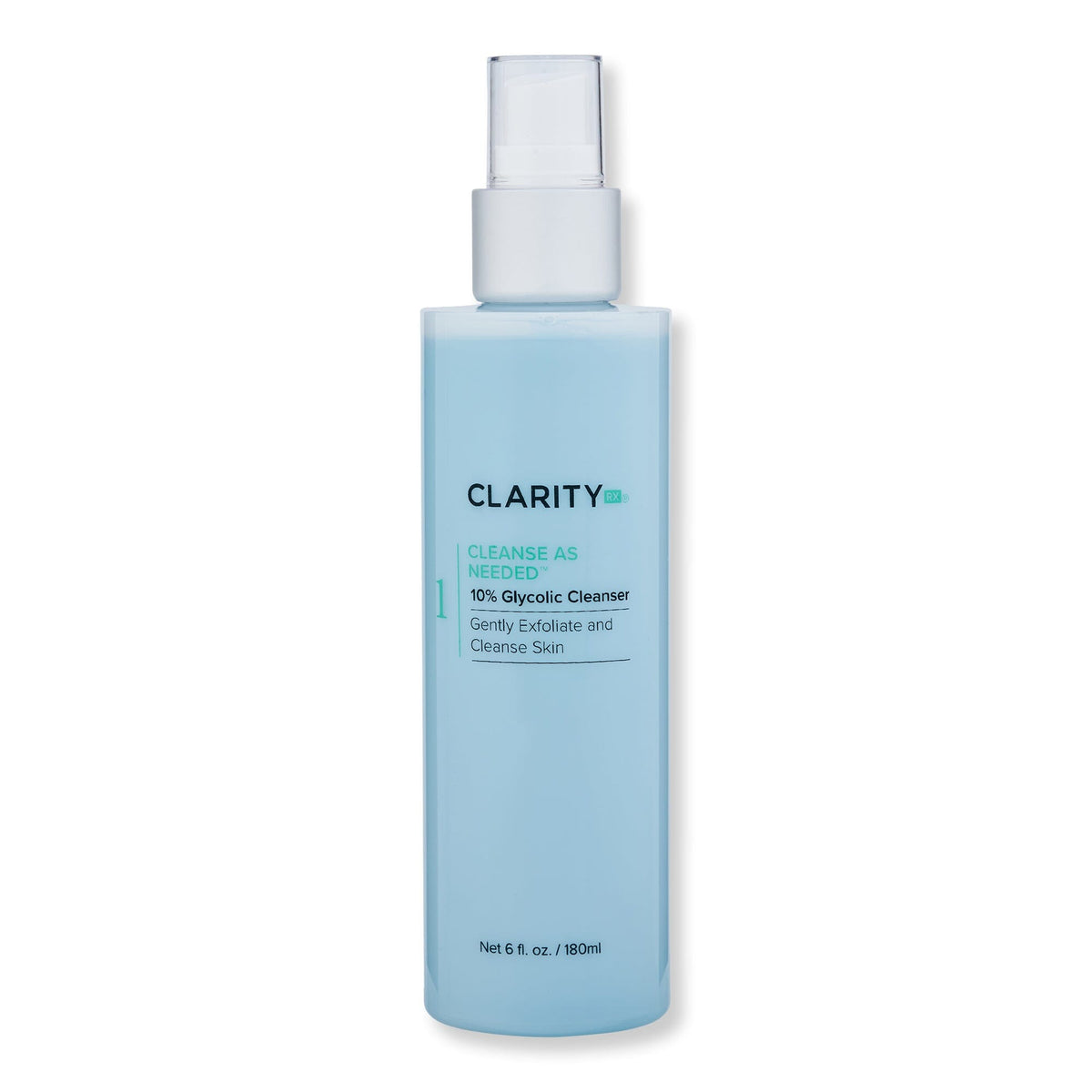 ClarityRx ClarityRx Cleanse As Needed 10% Glycolic Cleanser Face Cleansers 6 oz 