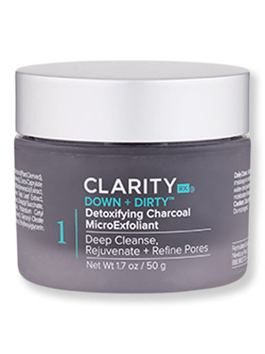 ClarityRx ClarityRx Down + Dirty Detoxifying Charcoal MicroExfoliant Exfoliators & Peels 1.7 oz 