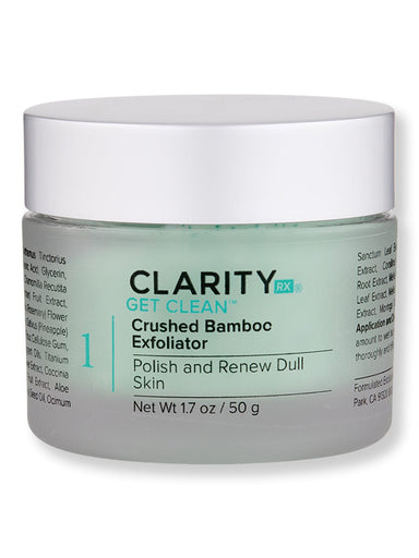 ClarityRx ClarityRx Get Clean Crushed Bamboo Exfoliator Exfoliators & Peels 1.7 oz 