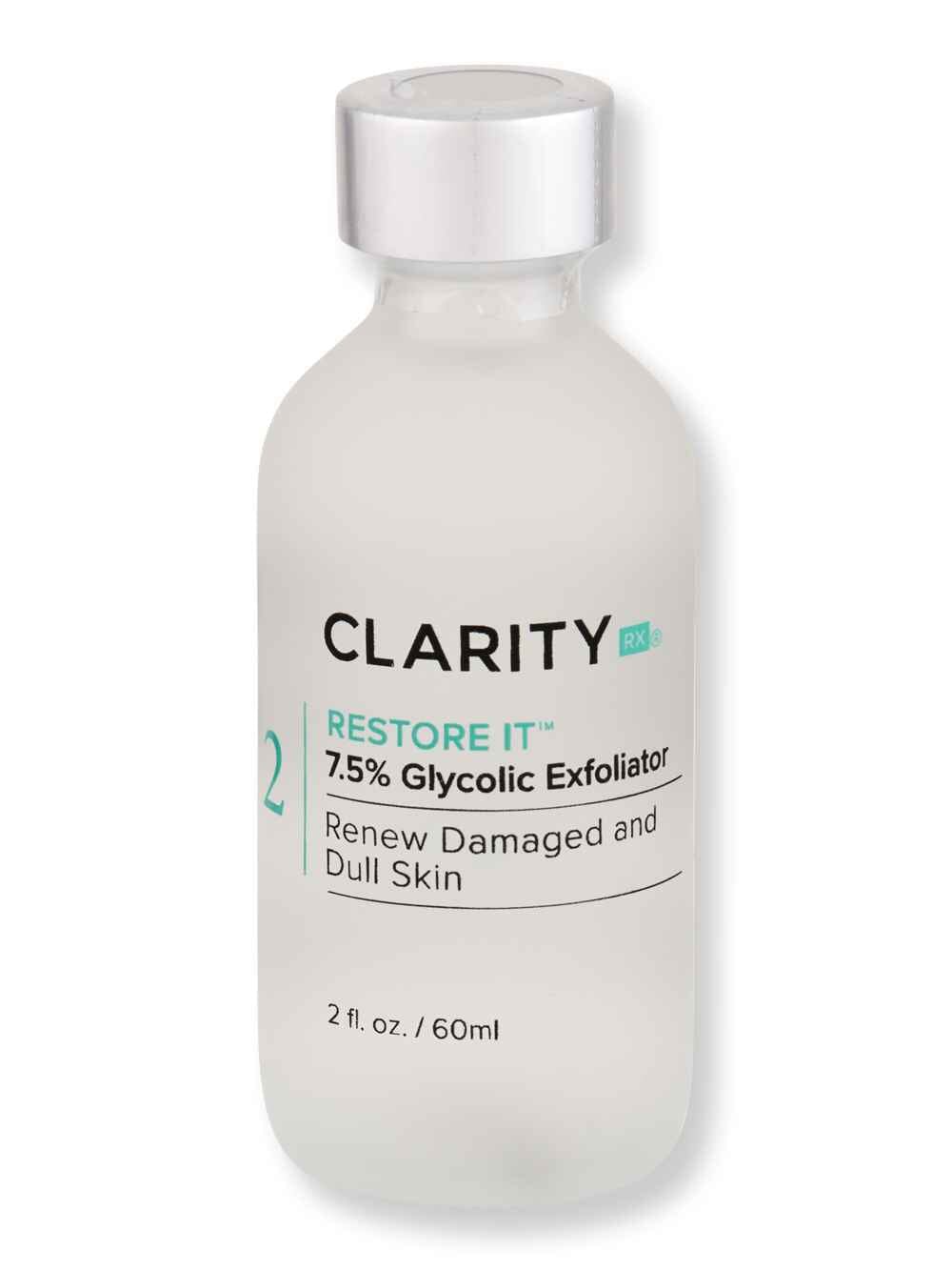ClarityRx ClarityRx Restore It 7.5% Glycolic Exfoliator 2 oz Exfoliators & Peels 