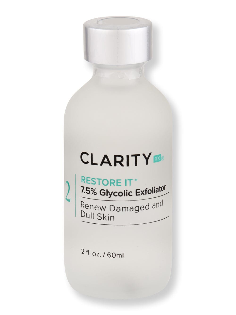 ClarityRx ClarityRx Restore It 7.5% Glycolic Exfoliator Skin Care Treatments 2 oz 