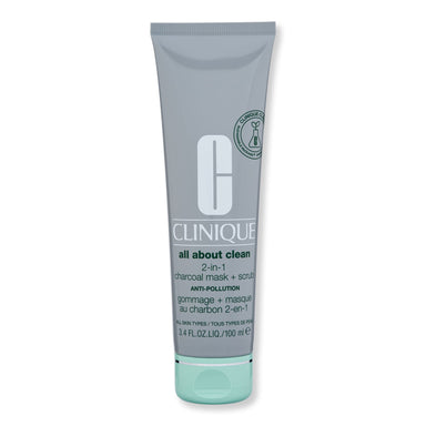 Clinique Clinique All About Clean 2-in-1 Charcoal Mask + Scrub Face Masks 100 ml 