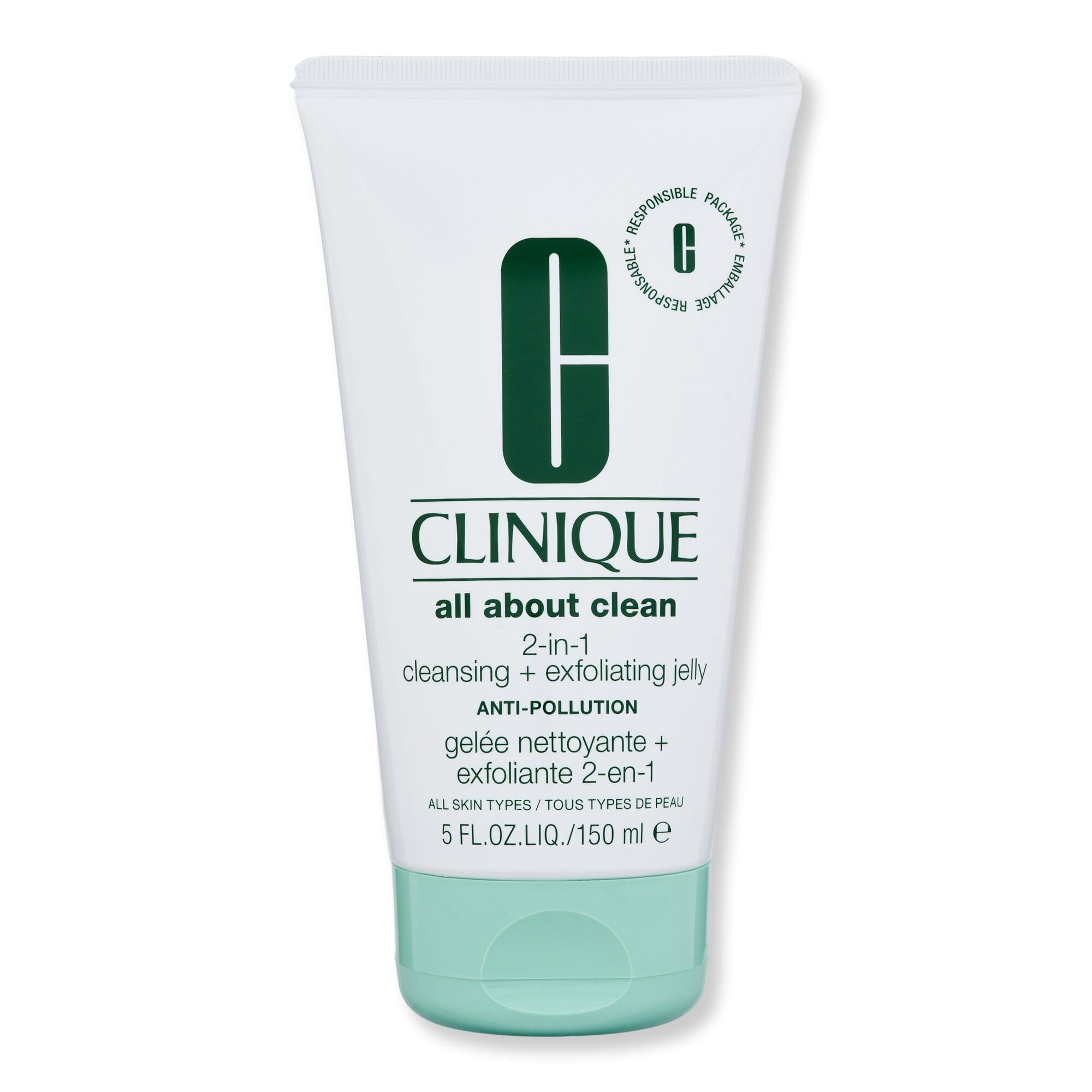 Clinique Clinique All About Clean 2-in-1 Cleansing + Exfoliating Jelly 150 ml Face Cleansers 