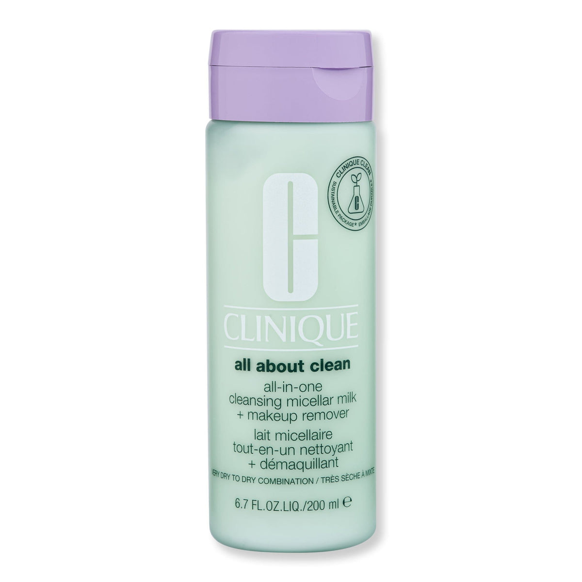 Clinique Clinique All About Clean All-in-One Cleansing Micellar Milk + Makeup Remover Face Cleansers 200 ml 