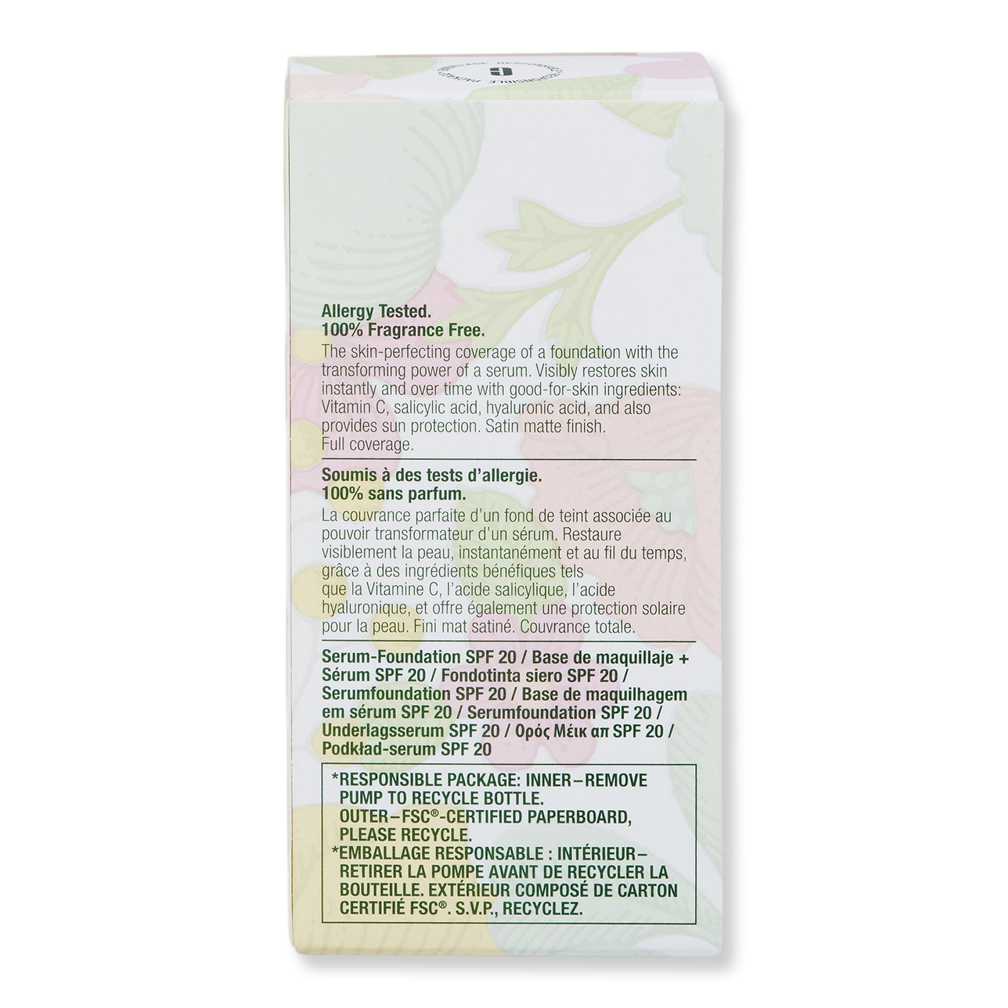 Clinique Clinique Even Better Clinical Serum Foundation Broad Spectrum SPF 25 30 ml CN 74 Beige Tinted Moisturizers & Foundations 